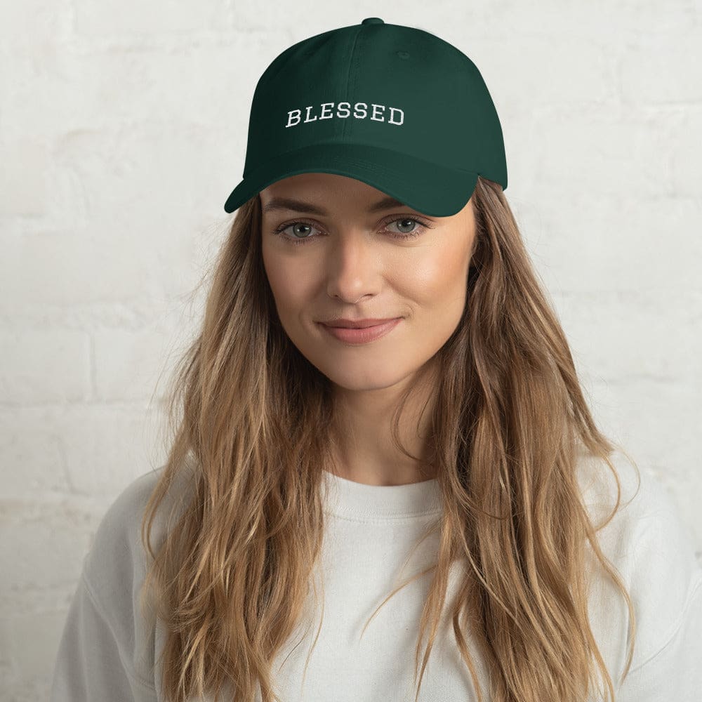 Blessed Graduate Adjustable Christian Cotton Baseball Cap