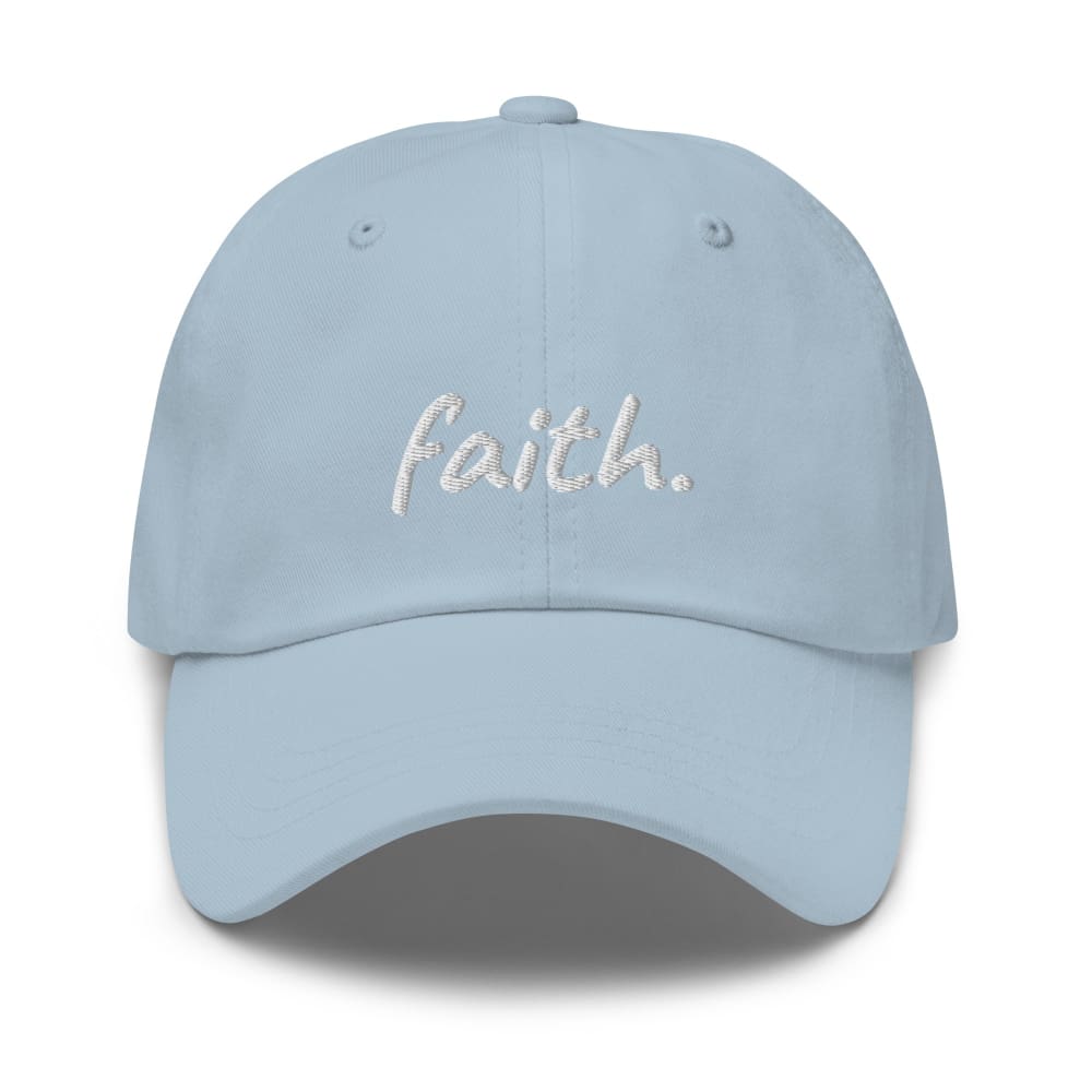Faith Scribble Christian Cotton Baseball Cap